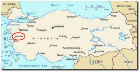Manisa nın Türkiyedeki yeri